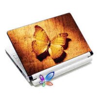 LAMTECH 9.2"-12.4" LAPTOP SKIN ORANGE BUTTERFLY