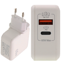 LAMTECH CHARGER USB QC3.0/TYPE-C 65W