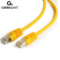 CABLEXPERT FTP CAT6 PATCH CORD YELLOW 1M