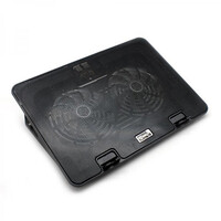 SBOX USB COOLING PAD 15,6" 2xBLUE LED FAN 140 mm