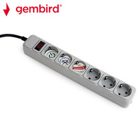 GEMBIRD SURGE PROTECTOR 6 SOCKETS 1,8m