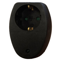 LAMTECH SURGE PROTECTOR 16A 250V 3500W BLACK