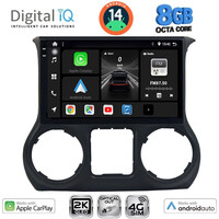 DIGITAL IQ BXK 20295_CPAA (10inc) MULTIMEDIA TABLET for JEEP WRANGLER  mod. 2011-2014