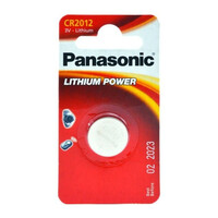 PAN-CR2012EL-1 . Panasonic CR2012 μπαταρία λιθίου 3V