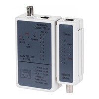 G248 . Ελεγκτής καλωδίων RJ11-RJ12-RJ45-BNC