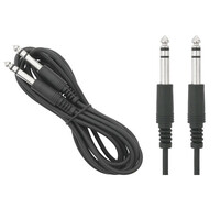 DM-0058 . Καλώδιο 6.3mm - 6.3mm stereo 2m