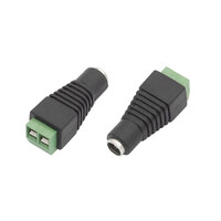 DM-5668 . Connector DC 2.1/5.5 με Κλέμα Αρσενικό
