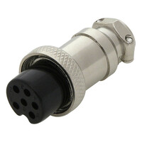 DM-095 . Φις Μικροφώνου CB 6PIN Θηλ.