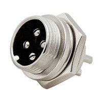DM-768 . Φις Μικροφώνου CB 4PIN Αρσεν.Σασί