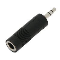 DM-3411 . Αντάπτορας 3.5mm - 6.35mm M/F Stereo
