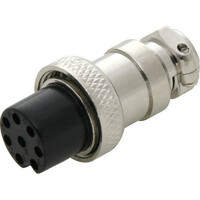 DM-764 . Φις Μικροφώνου CB 8PIN Θηλ.