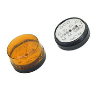 DM-426 . Strobe 12V Πορτοκαλί LED 73mm