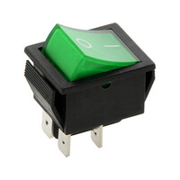 DM-8850 . Διακόπτης ON-OFF 35A-12V MK621 Πράσινος
