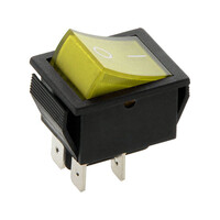 DM-8851 . Διακόπτης ON-OFF 35A-12V MK621 Κίτρινος