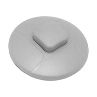 DM-8033 . Διακόπτης Καλωδίου 2 Ασημί 2A 250V