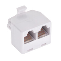 DM-0023-2 . Φις Δικτύου RJ45 σε 2xRJ45 M/F