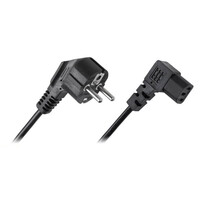 DM-2772B . Καλώδιο τροφοδοσίας AC Η/Υ 1.5m γωνία