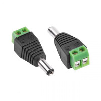 DM-0622 . Φις Τροφοδοσιας 2.1x5.5 με Κλέμα Θηλυκό