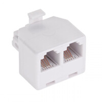 TEL0023-1 . Splitter 6P4C 1προς2 M/F