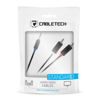DM-3952-3 . Καλώδιο Stereo 3.5mm - 2xRCA 3m Cabletech