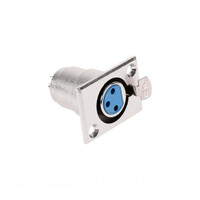DM-0046-L . XLR Σασί 3PIN Θηλυκό