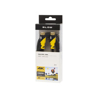 DM-92-655 . Καλώδιο HDMI - HDMI 1.4 4K 3m Κίτρινο BLOW