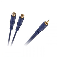 DM-2615 . Καλώδιο 1xRCA - 2xRCA M/F 20cm