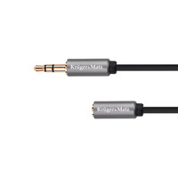 KM1229 . Προέκταση 3.5mm - 3.5mm Stereo 1m Kruger&Matz