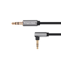 KM1233 . Καλώδιο 3.5mm - 3.5mm Γωνία Stereo 1.8m Kruger&Matz