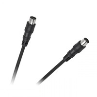 DM-2735A-10 . Καλώδιο Κεραίας TV 10m M/F Μαύρο