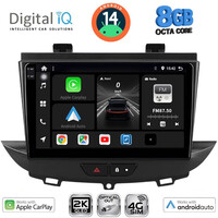 DIGITAL IQ BXK 20490_CPAA (9inc) MULTIMEDIA TABLET for OPEL CROSSLAND – GRANDLAND mod. 2017>