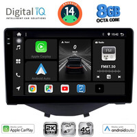 DIGITAL IQ BXK 20715_CPAA CLIMA (9inc) MULTIMEDIA TABLET for CITROEN C1-PEUGEOT 108-TOYOTA AYGO mod. 2014>