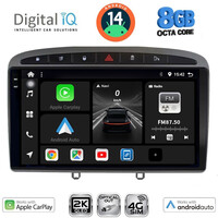 DIGITAL IQ BXK 20513_CPAA (9inc) MULTIMEDIA TABLET for PEUGEOT 308 mod.2007-2012 - RCZ mod.2009-2015