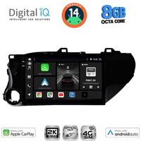 DIGITAL IQ BXK 20721_CPAA (10inc) MULTIMEDIA TABLET for TOYOTA HILUX mod. 2017>
