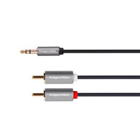 KM1215 . Καλώδιο 3.5mm - 2xRCA 10m Kruger&Matz