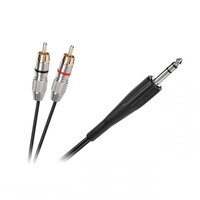 DM-3867-1.8 . Καλώδιο 6.3mm - 2xRCA 1.8m