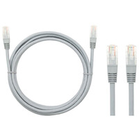DM-2755 . Patch cord UTP 1,0 m γκρι