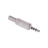 DM-0009-L . JACK plug 3.5 METAL four-point