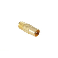 DM-0460-1 . Adaptor TV αρσενικό - F Θηλυκό