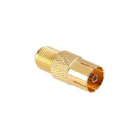 DM-0601-1 . Adaptor κεραίας TV θηλυκό - F θηλυκό