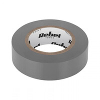 DM-0428 . Μονωτική Ταινία REBEL 0.13mmx19mmx9m Γκρι