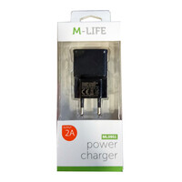 ML0951 . Φορτιστής 2xUSB 2Α M-LIFE
