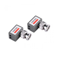DM-0131 . VIDEO BALUN BNC σε καλώδιο (2 τμχ)