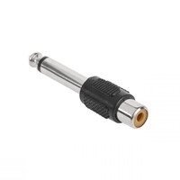 ZLA0288 . Αντάπτορας Jack Mono 6.35mm - RCA M/F