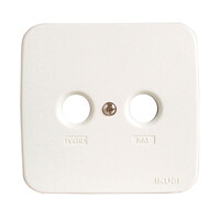 IKU-2489 . IKUSI PBT-990 COVERPLATE TV/RD-SAT