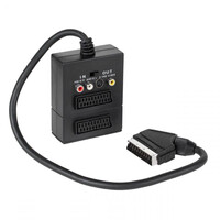 MC02-0843 . SCART σε 2xSCART + 3RCA + SVHS με διακόπτη