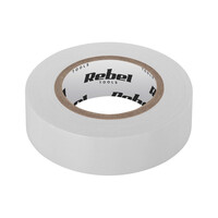 NAR0430 . Μονωτική ταινία REBEL (0,13mmx19mm) 9m λευκή