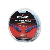 392303 . Καλώδιο UTP Cat6 1m μπλε Intellinet