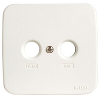 IKU-2490 . IKUSI PBT-480 coverplate tv-rd