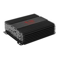 Bass Habit Ενισχυτής αυτοκινήτου 1 Channel 1200W Bass Habit Rebel RA1200W